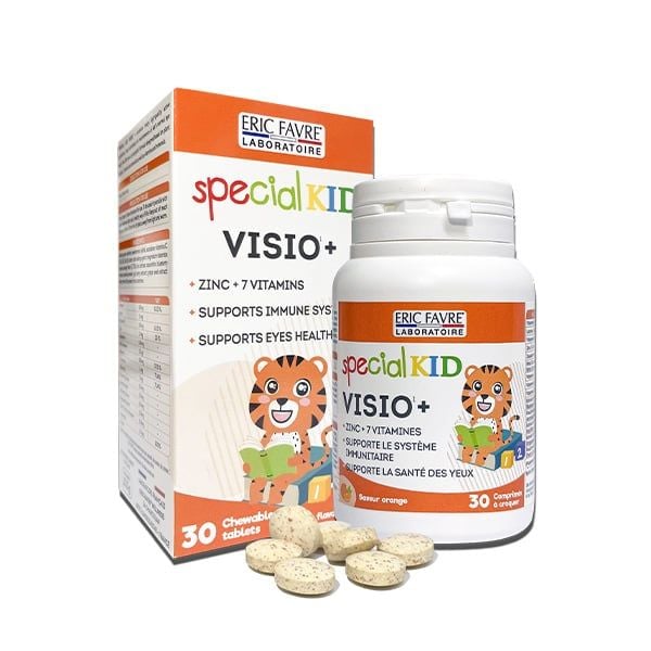  TPBVSK Special Kid Visio+ Hỗ trợ đôi mắt khỏe mạnh [Hộp 30 viên - Nhập khẩu Pháp] 