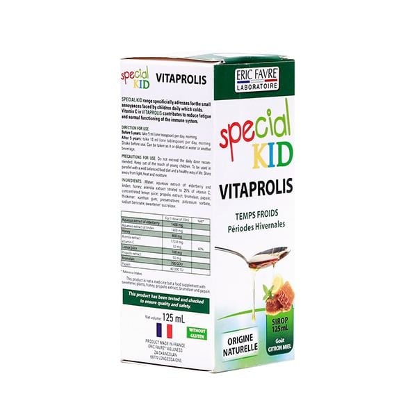  TPBVSK Special Kid Vitaprolis - Đồng hành cùng bé khi thời tiết thay đổi [Nhập khẩu Pháp] 