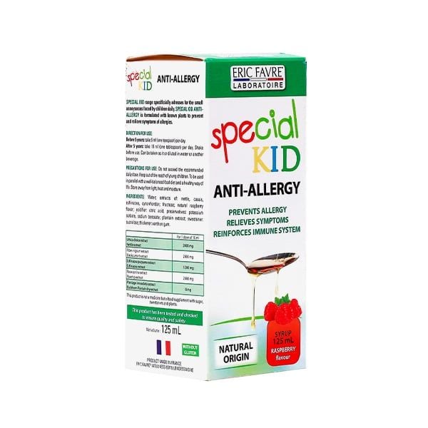  TPBVSK Special Kid Anti Allergies - Bớt lo mề đay, tránh ngay dị ứng [Nhập khẩu Pháp] 