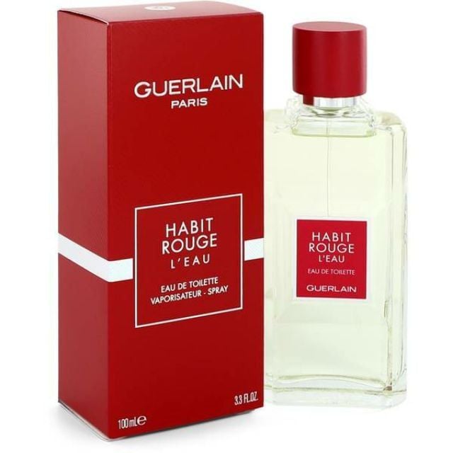  Guerlain Habit Rouge L'eau 