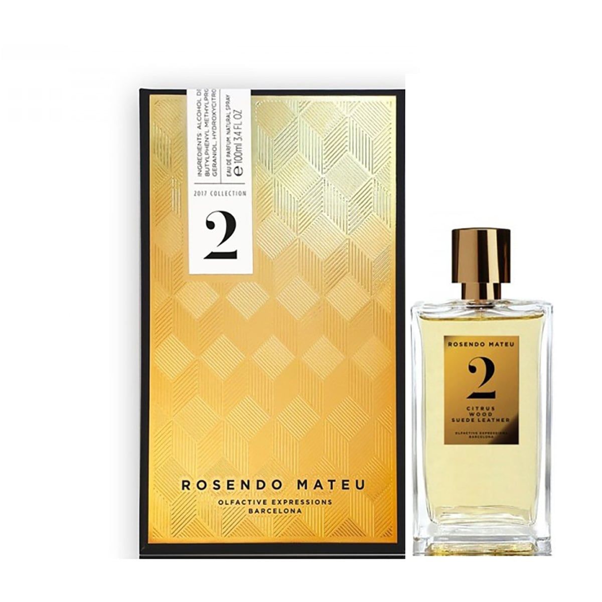  Rosendo Mateu Olfactive Expressions No 2 Citrus, Wood, Suede Leather 