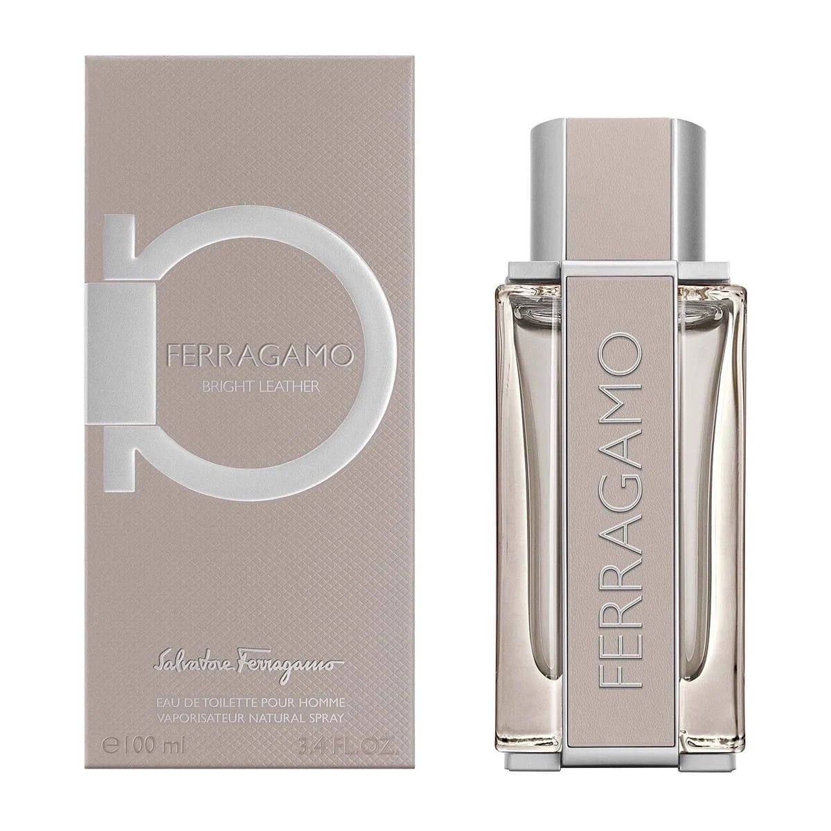  Salvatore Ferragamo Bright Leather For Men 