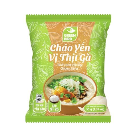  Cháo yến vị thịt gà - Gói 55g 