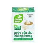 Nước Yến Sào Không Đường Green Bird 72g