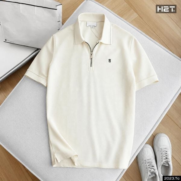  Áo Polo Half-Zip Regular Fit 2023 