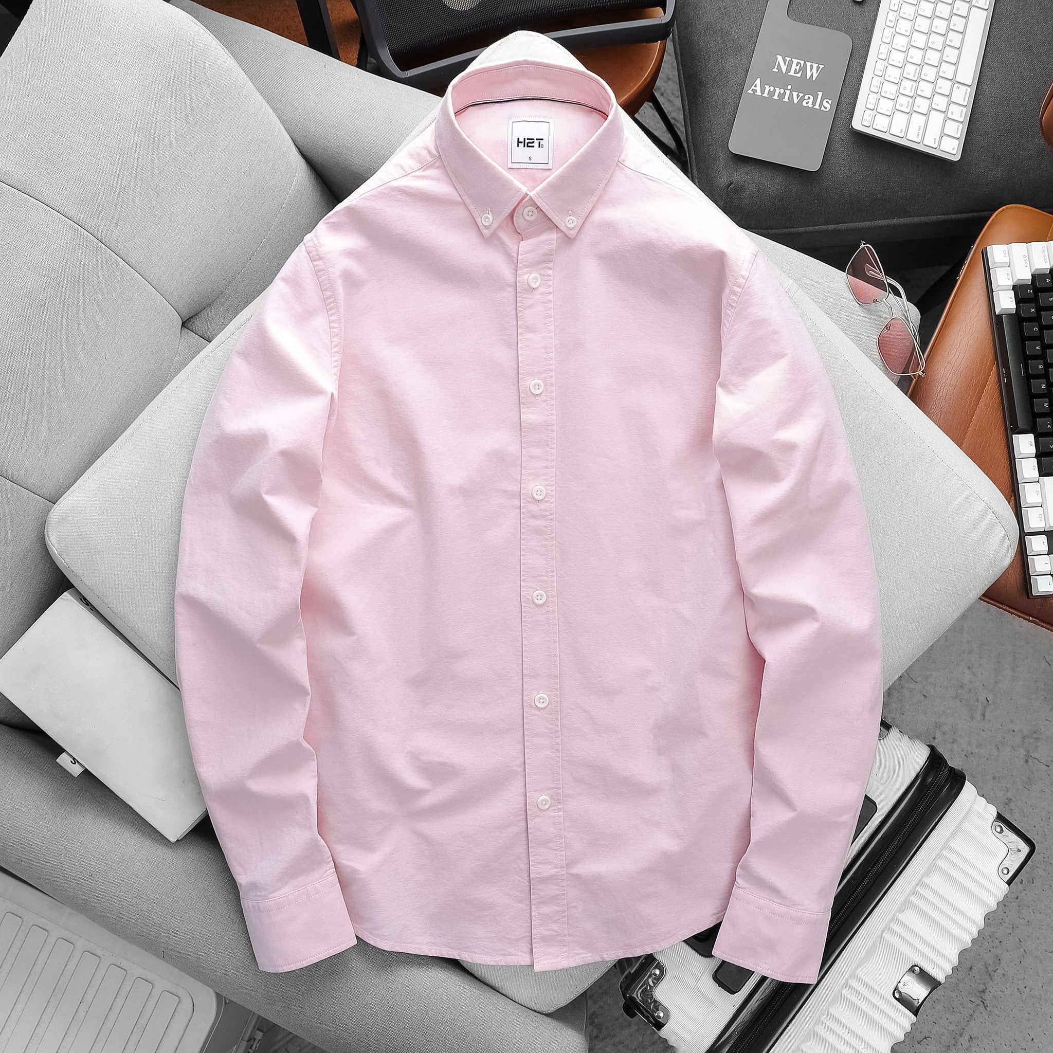 Sơ Mi Dài Tay H2T SM - 1419