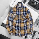  Sơ Mi Flannel Vải Dạ Kẻ Caro 1580 