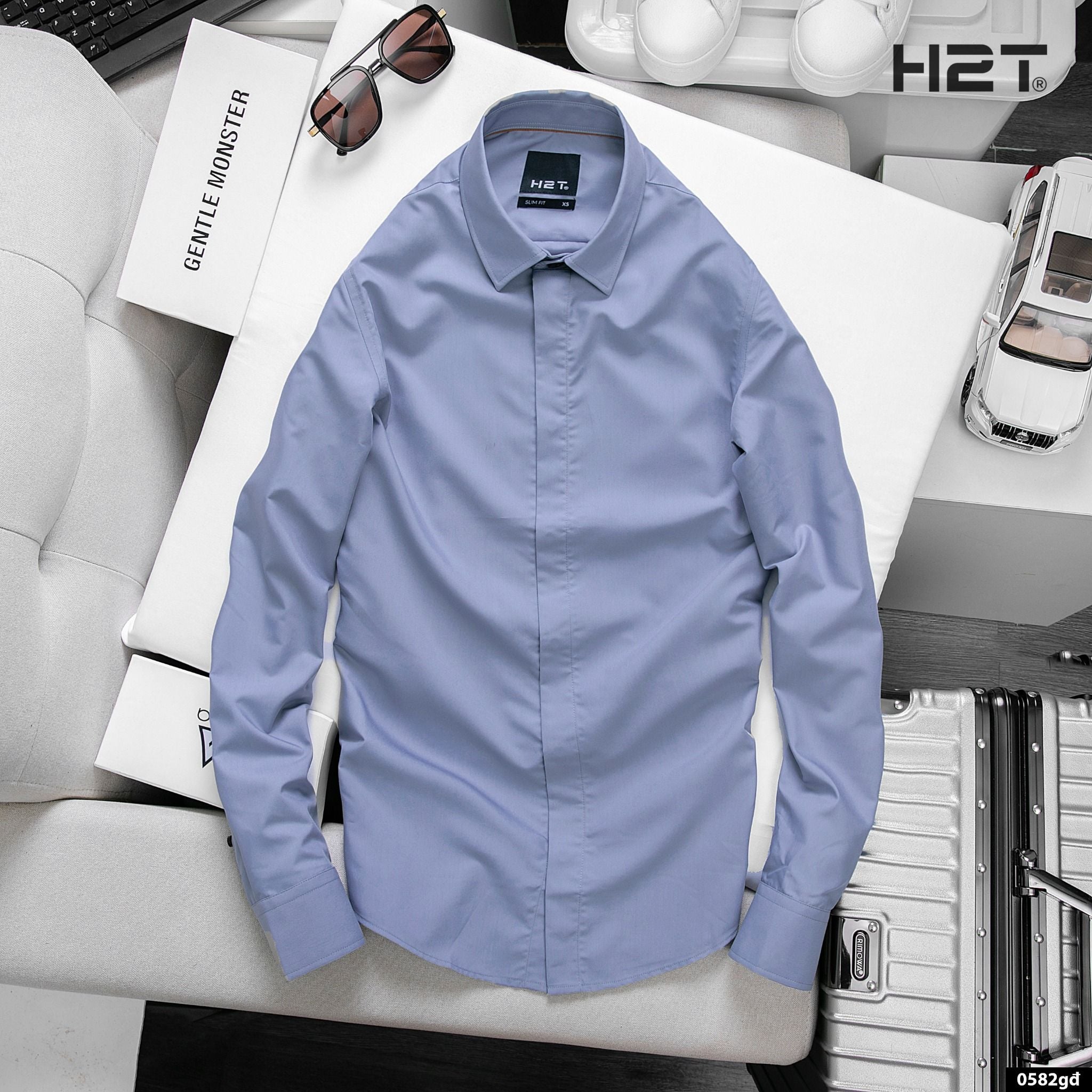  Áo Sơ Mi Dài Tay 0582 