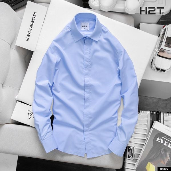  Áo Sơ Mi Dài Tay 0582 