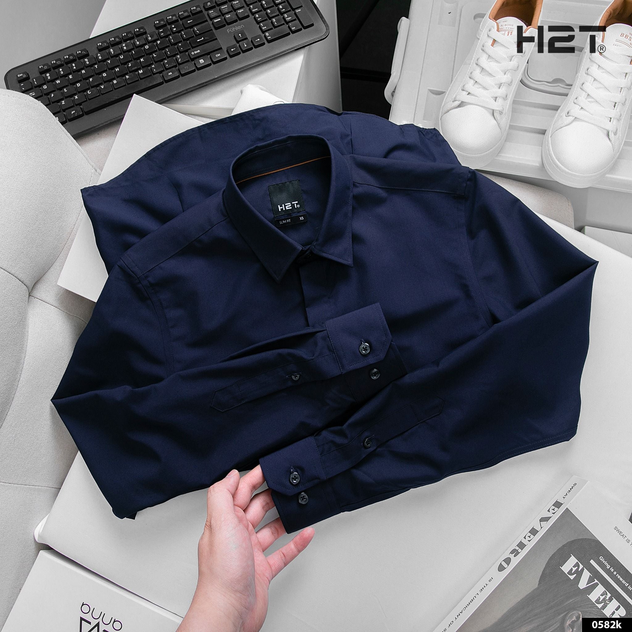  Áo Sơ Mi Dài Tay 0582 