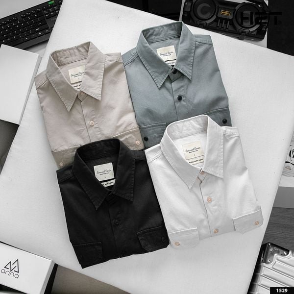  Sơ Mi Kaki Thô SIMWOOD DENIM 1529 