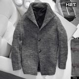  Măng Tô Dạ Ép Lót Lông 1341 