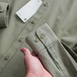  Áo Sơ Mi Kaki Cotton Basic 1893 