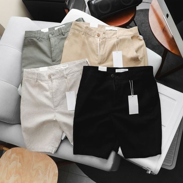  Quần Short Đũi tự nhiên 1889 