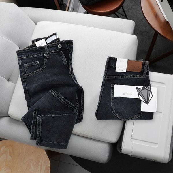  Quần Jeans Dark Blue Wash 1896 