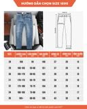  Quần Jeans Blue Wash 1895 