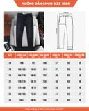  Quần Jeans Dark Blue Wash 1896 