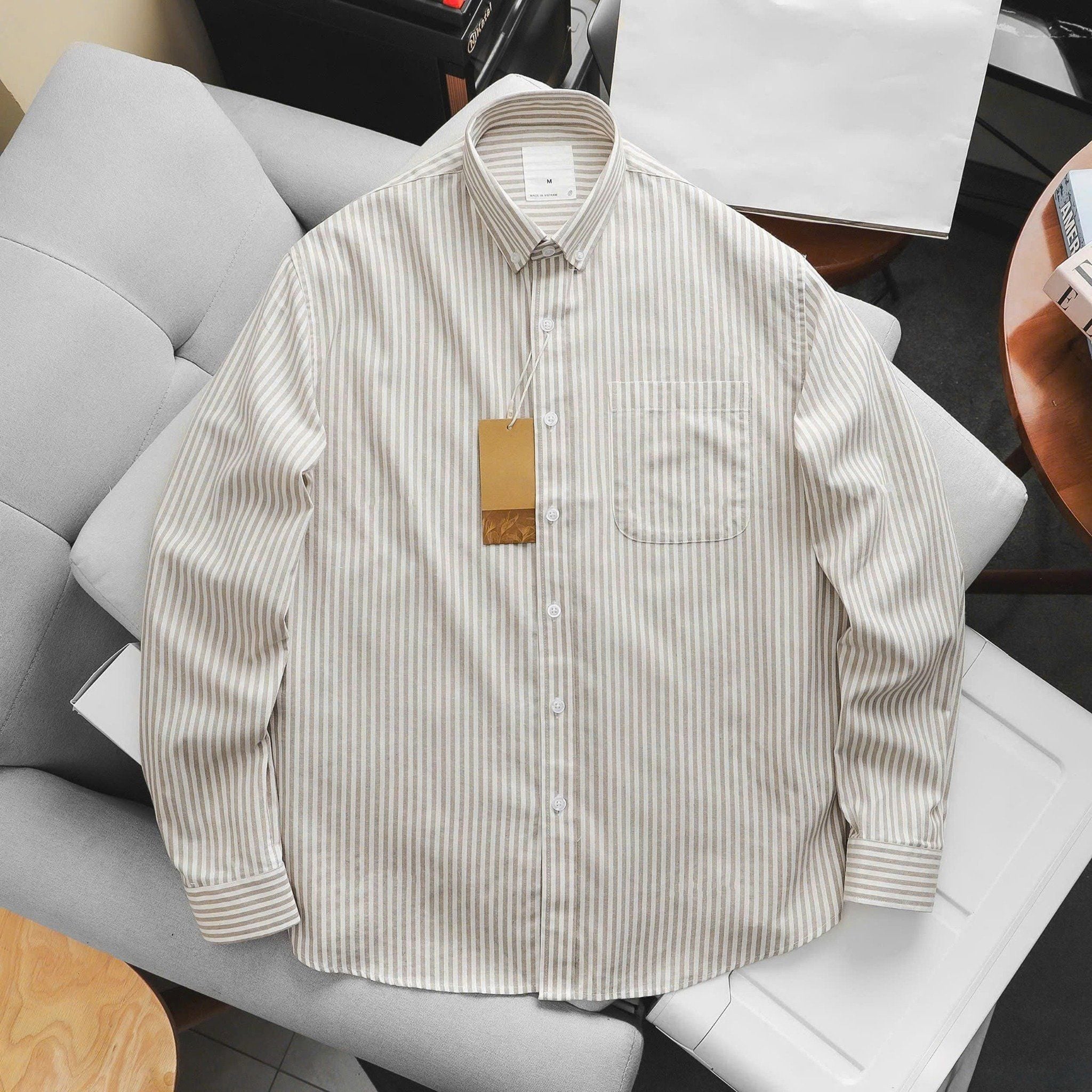  Áo Sơ Mi Linen Dài Tay 1900 