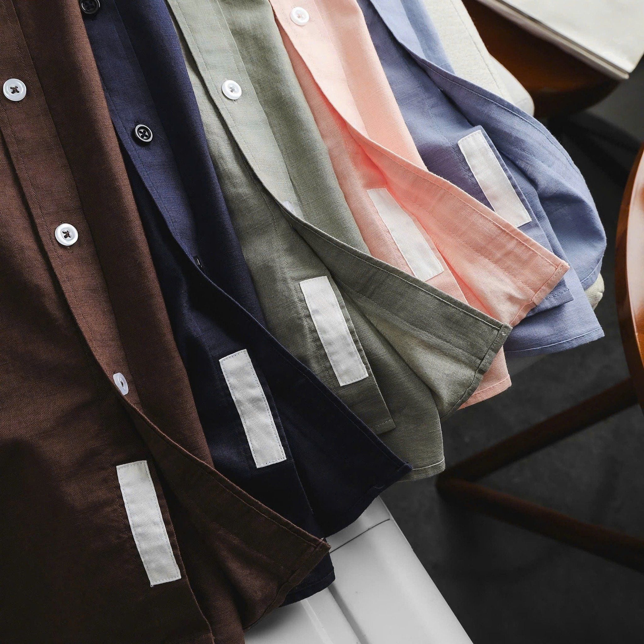  Áo Sơ Mi Linen Dài Tay 1900 