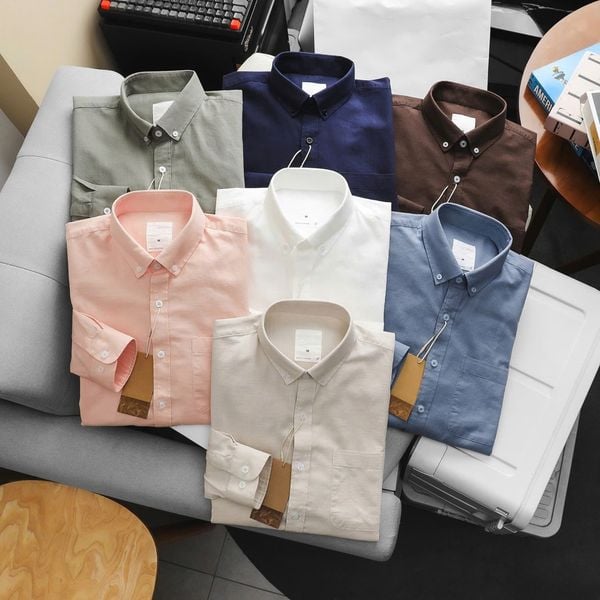  Áo Sơ Mi Linen Dài Tay 1900 