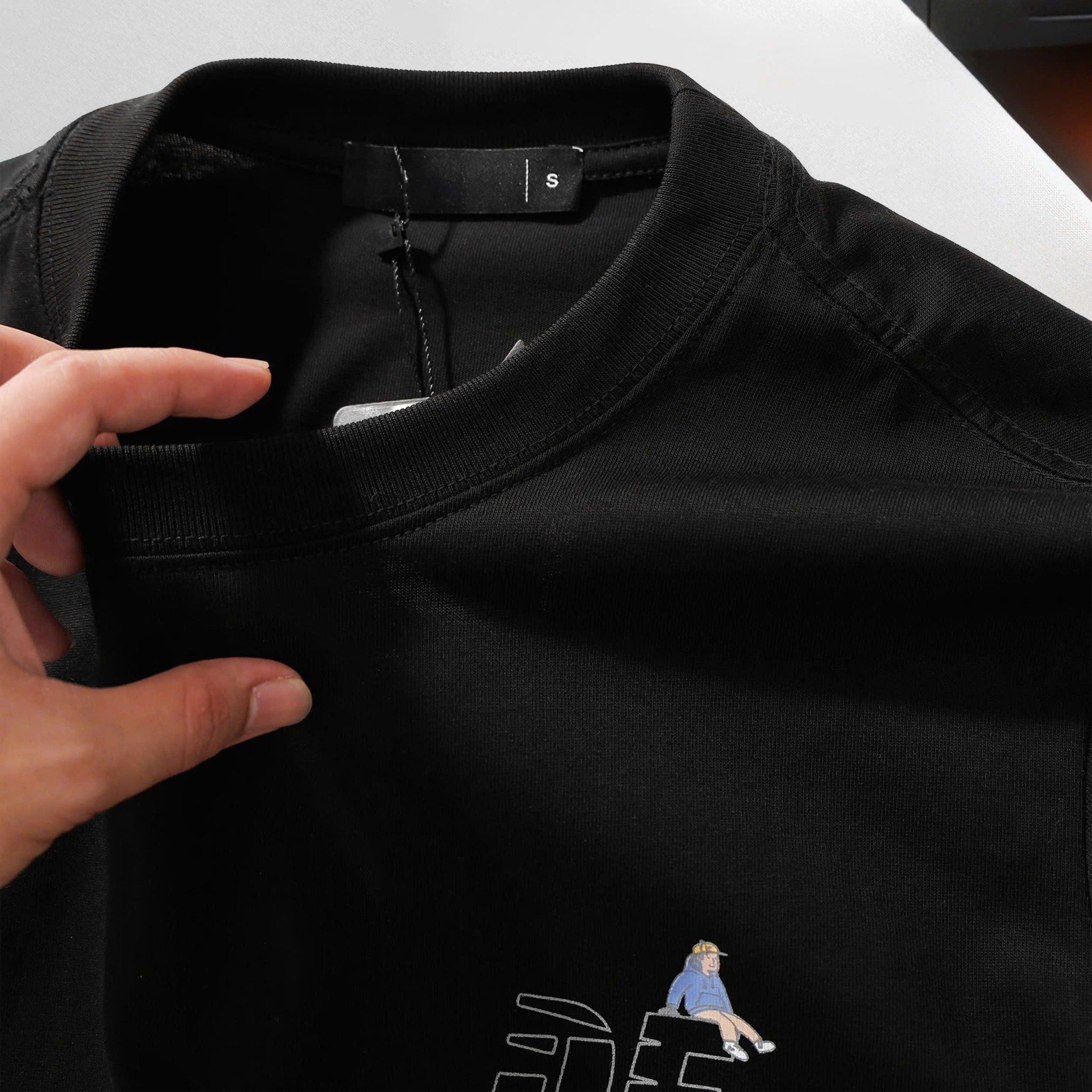  Áo Thun Typo Print​​​​​​​ Cotton 1903 