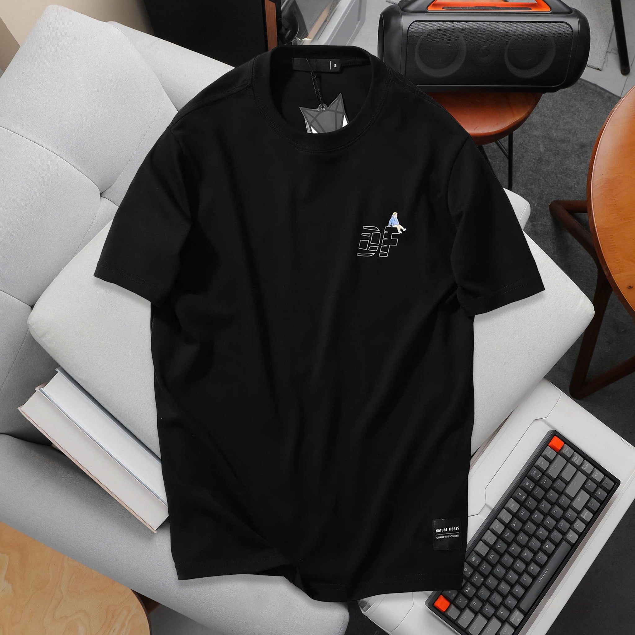 Áo Thun Typo Print​​​​​​​ Cotton 1903