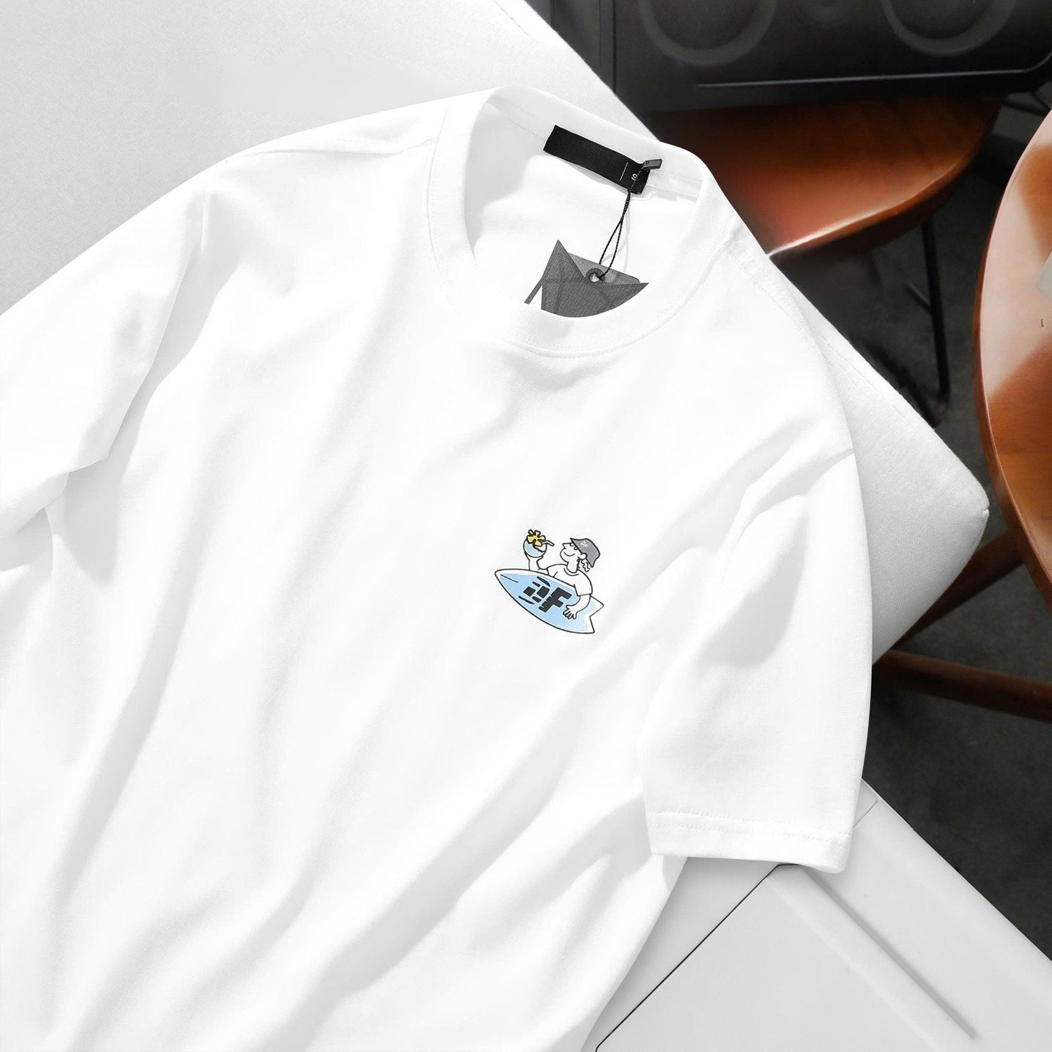  Áo Thun Typo Print​​​​​​​ Cotton 1903 