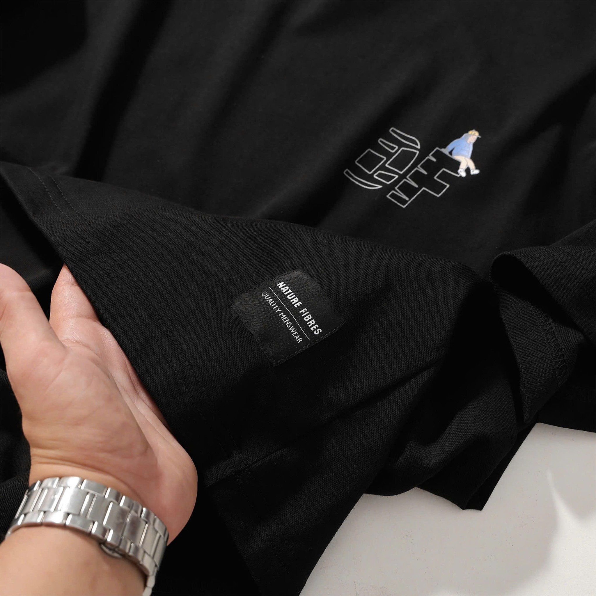  Áo Thun Typo Print​​​​​​​ Cotton 1903 