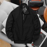  Áo Nỉ Cổ Zip 1915 