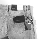  Quần Jeans Wash Xám Regular Fit 1913 