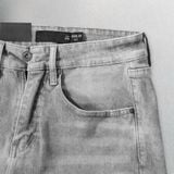  Quần Jeans Wash Xám Regular Fit 1913 