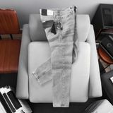  Quần Jeans Wash Xám Regular Fit 1913 