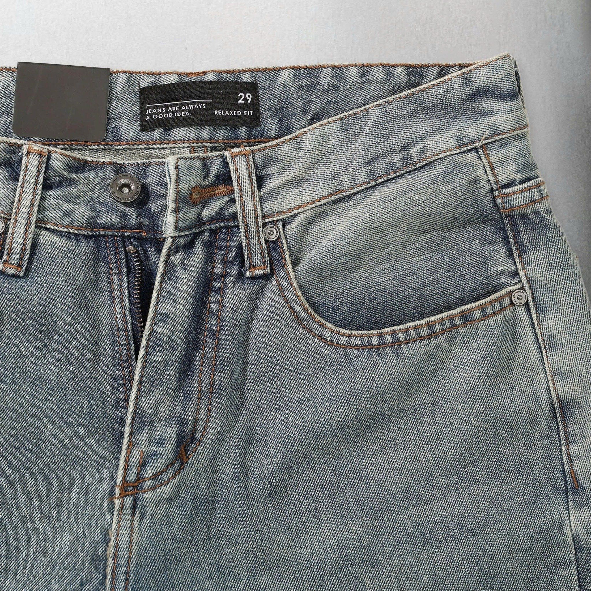  Quần Jeans Relaxed Fit Faded Denim 1918 