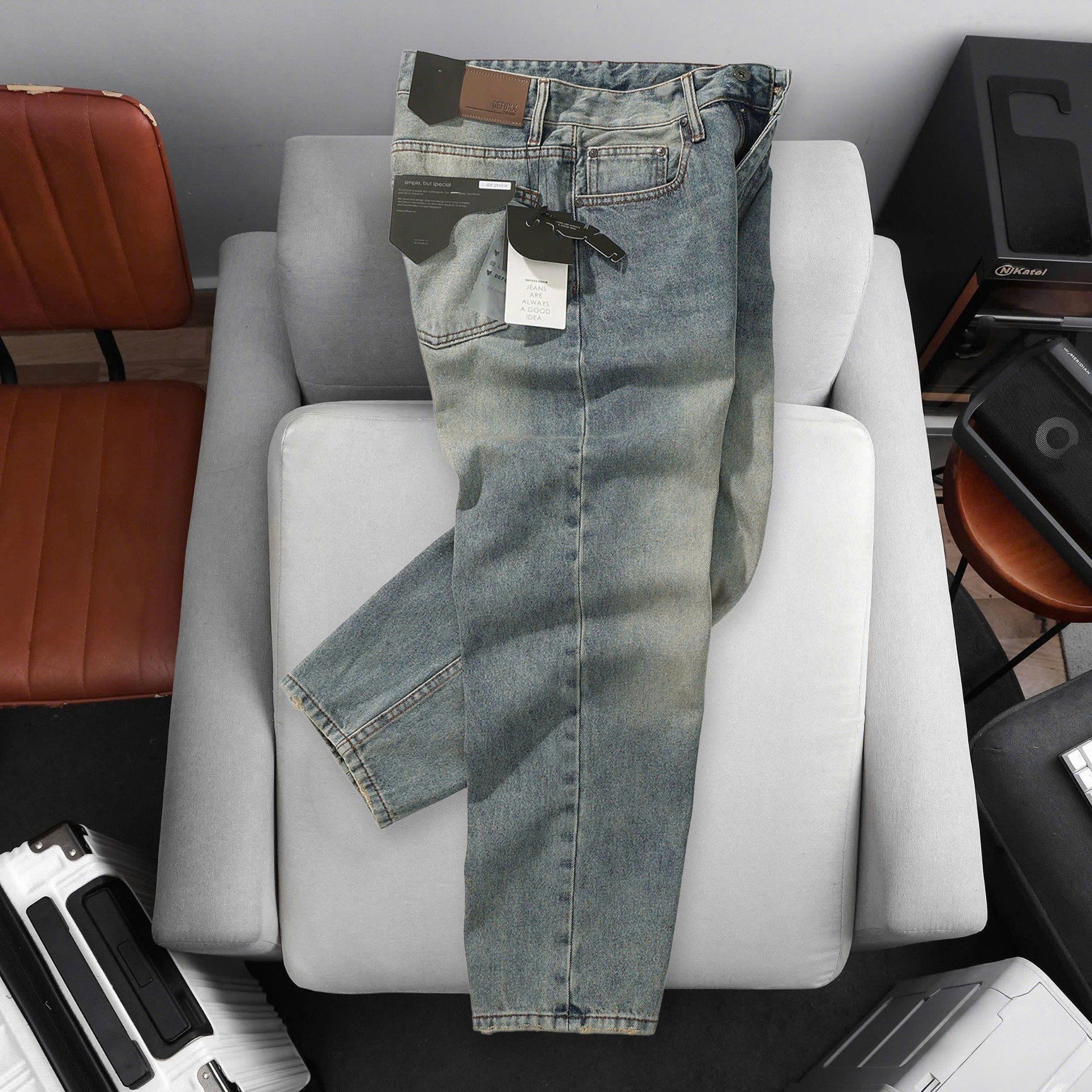  Quần Jeans Relaxed Fit Faded Denim 1918 