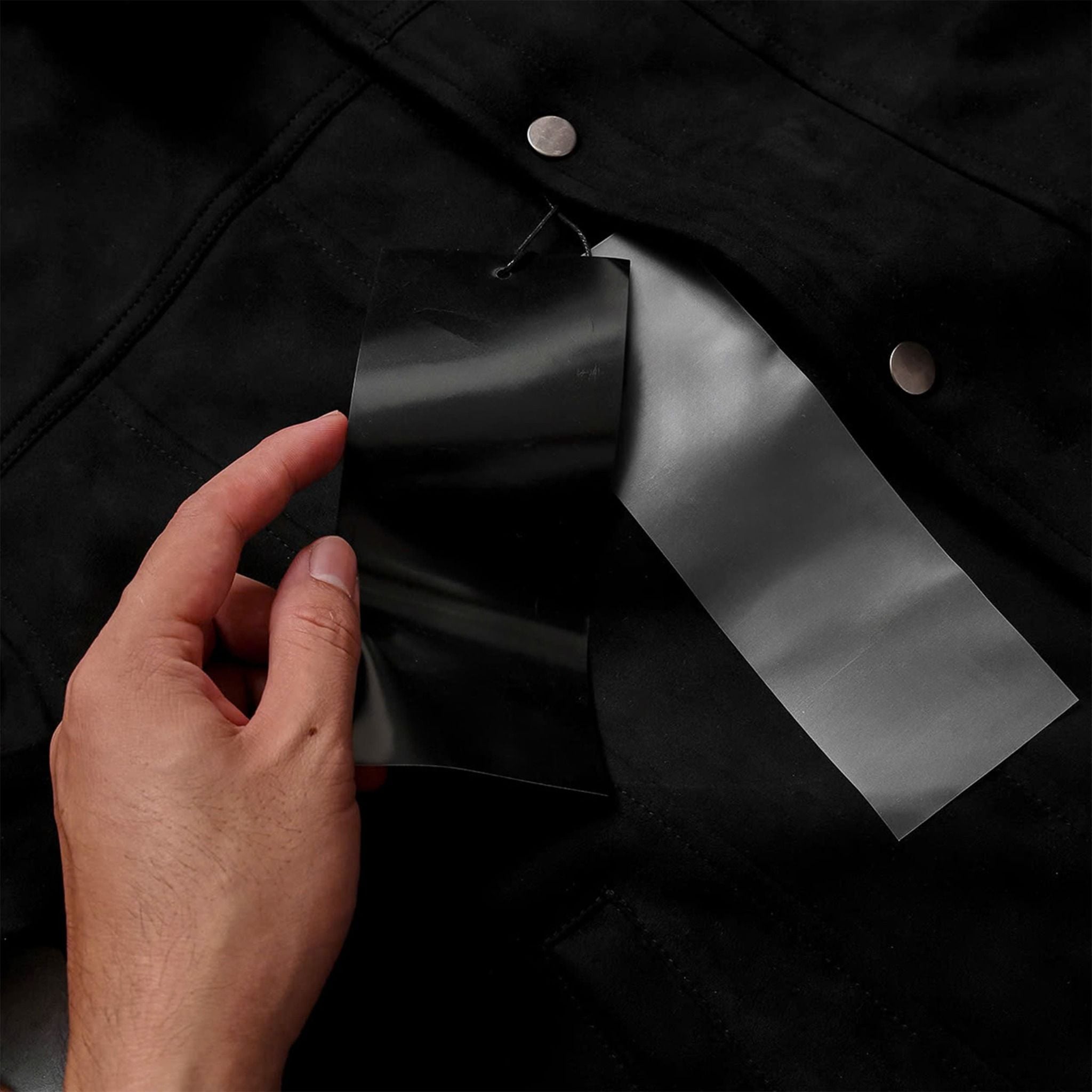  Áo Khoác Da Lộn Cổ Bẻ 1917 