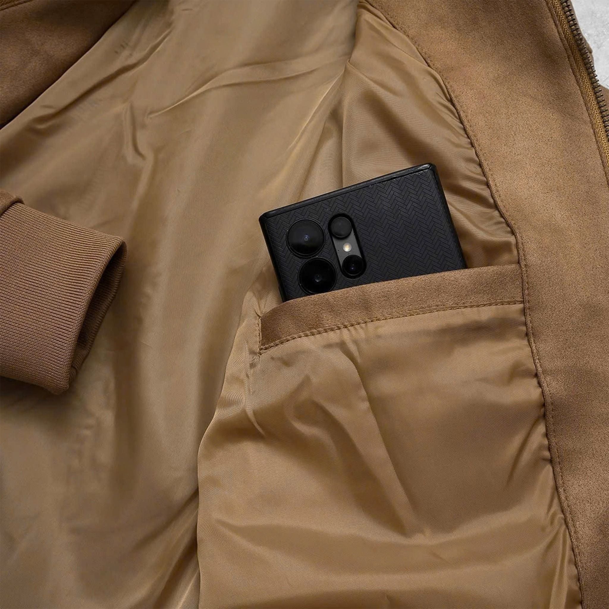  Áo Bomber Da Lộn 1916 