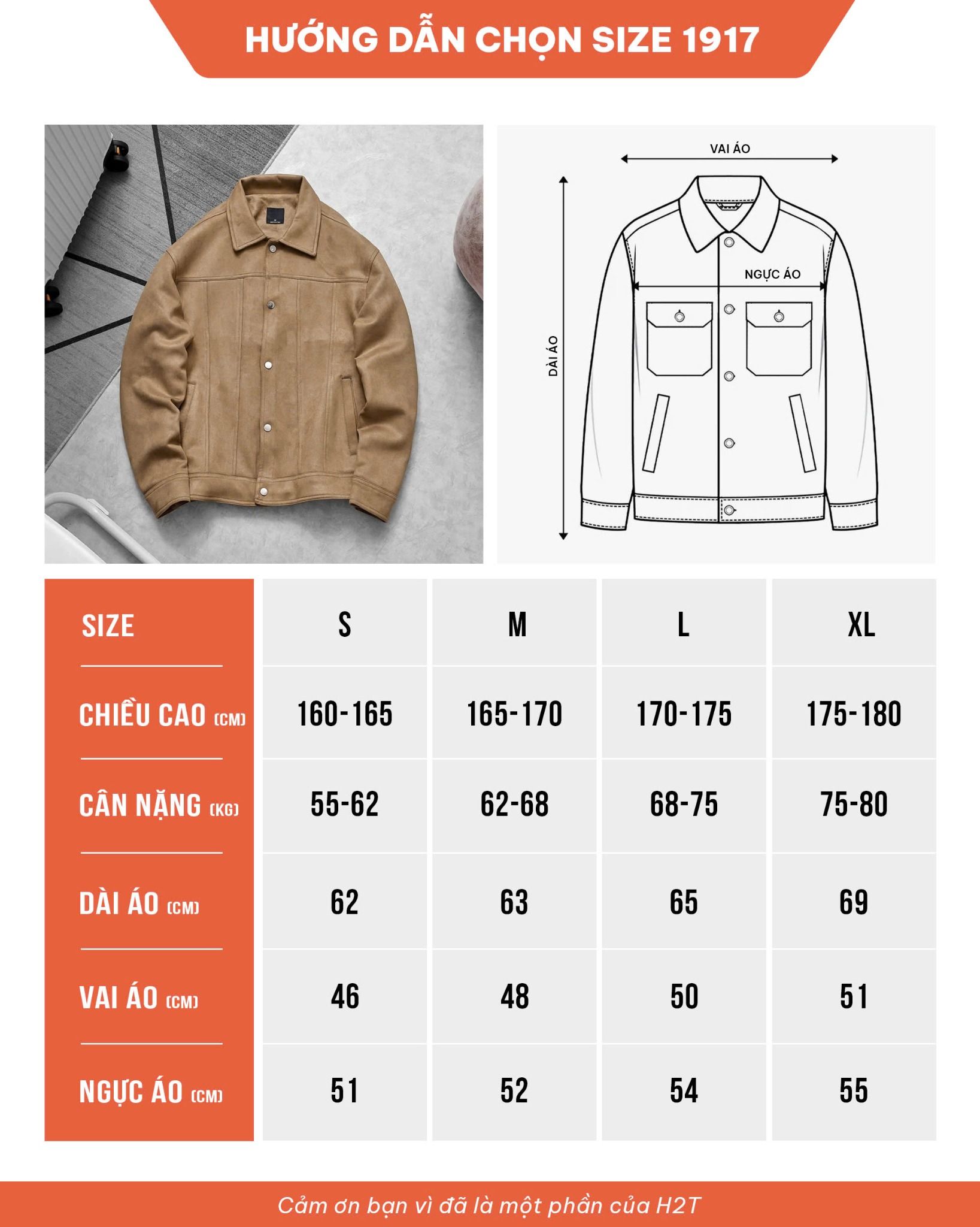  Áo Khoác Da Lộn Cổ Bẻ 1917 