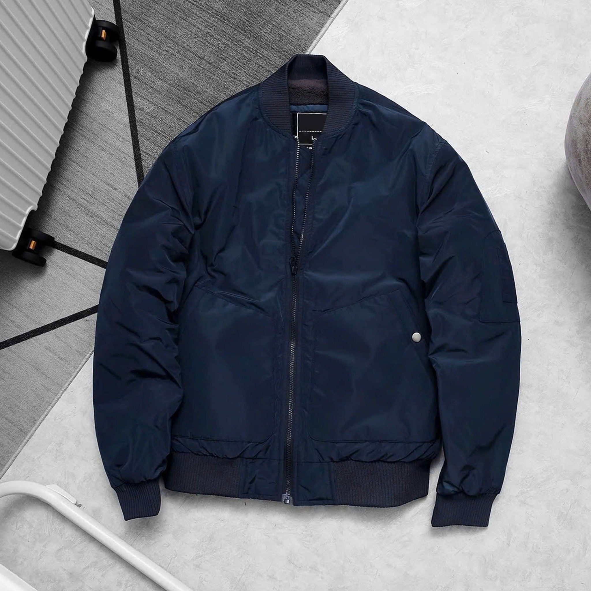  Áo Bomber Gió Lót Lông 1924 