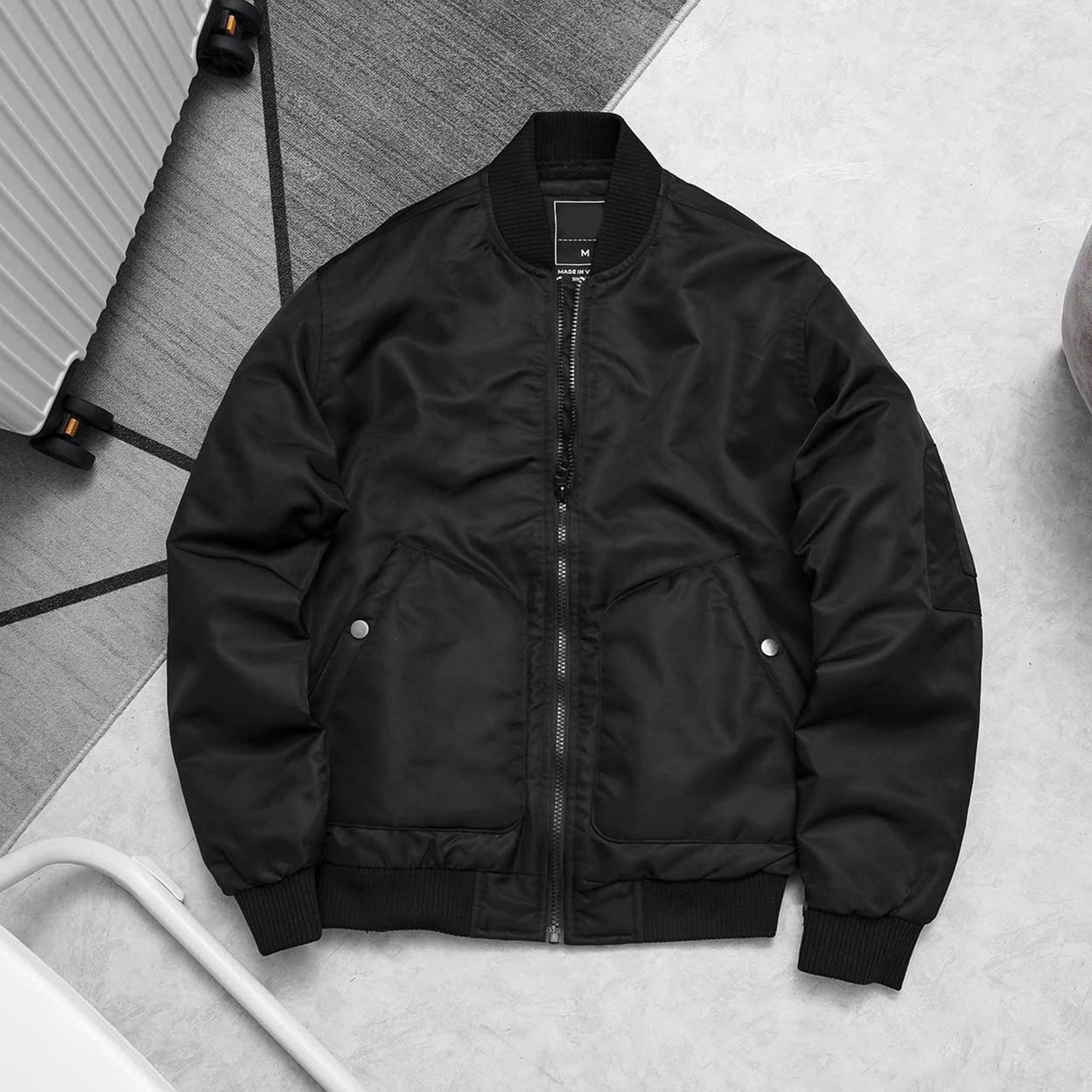  Áo Bomber Gió Lót Lông 1924 