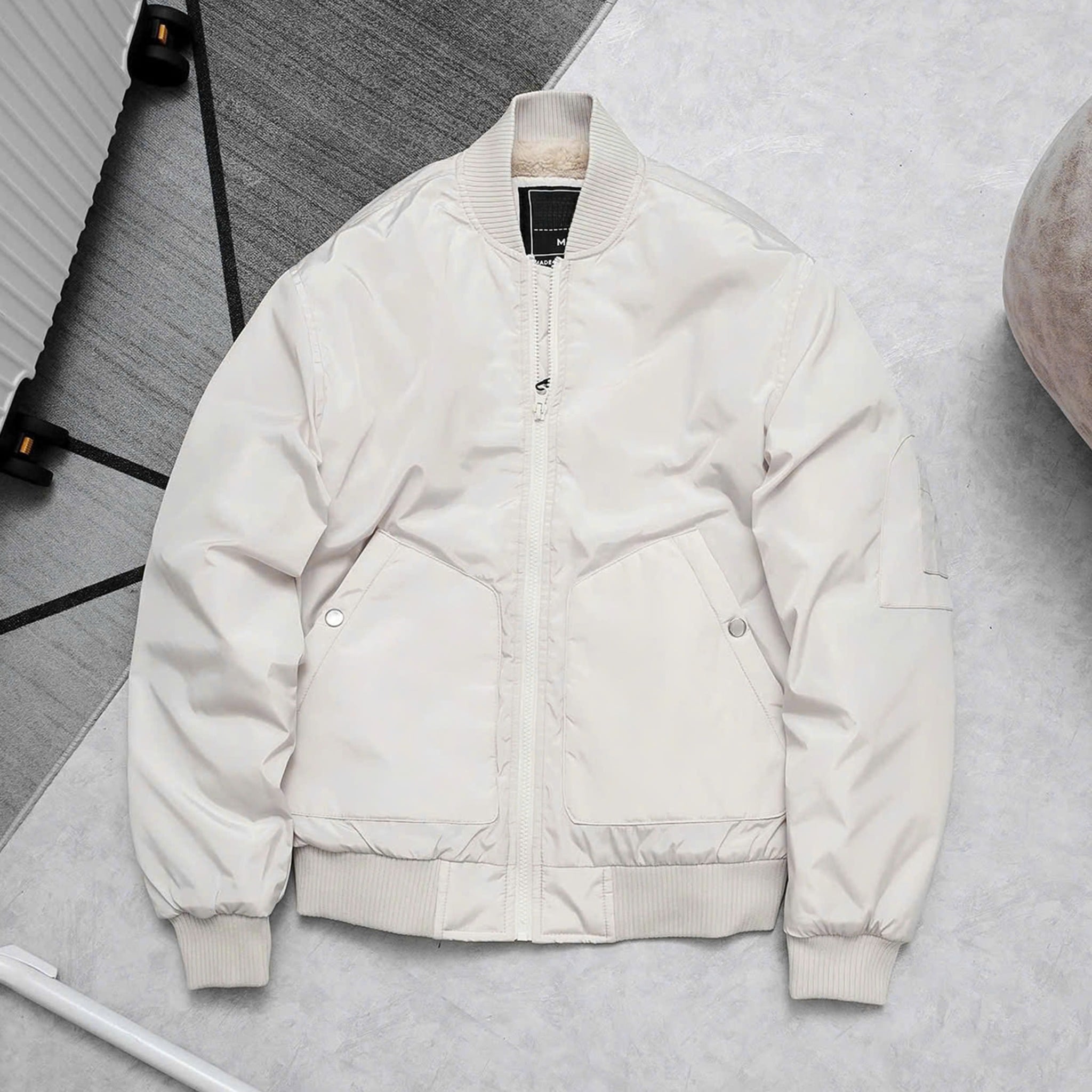 Áo Bomber Gió Lót Lông 1924