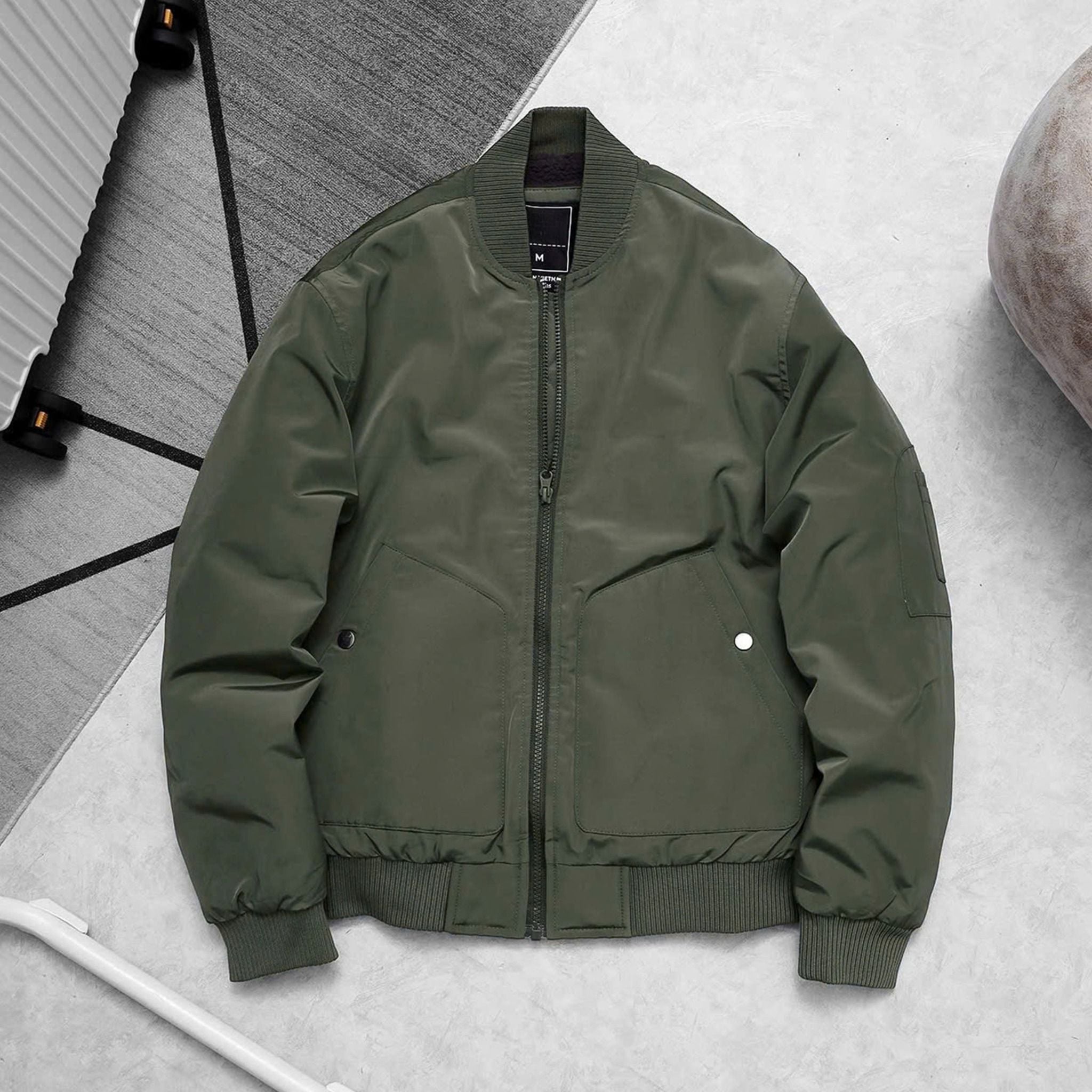  Áo Bomber Gió Lót Lông 1924 