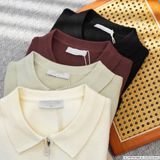  Áo Len Polo Cổ Zip 1926 