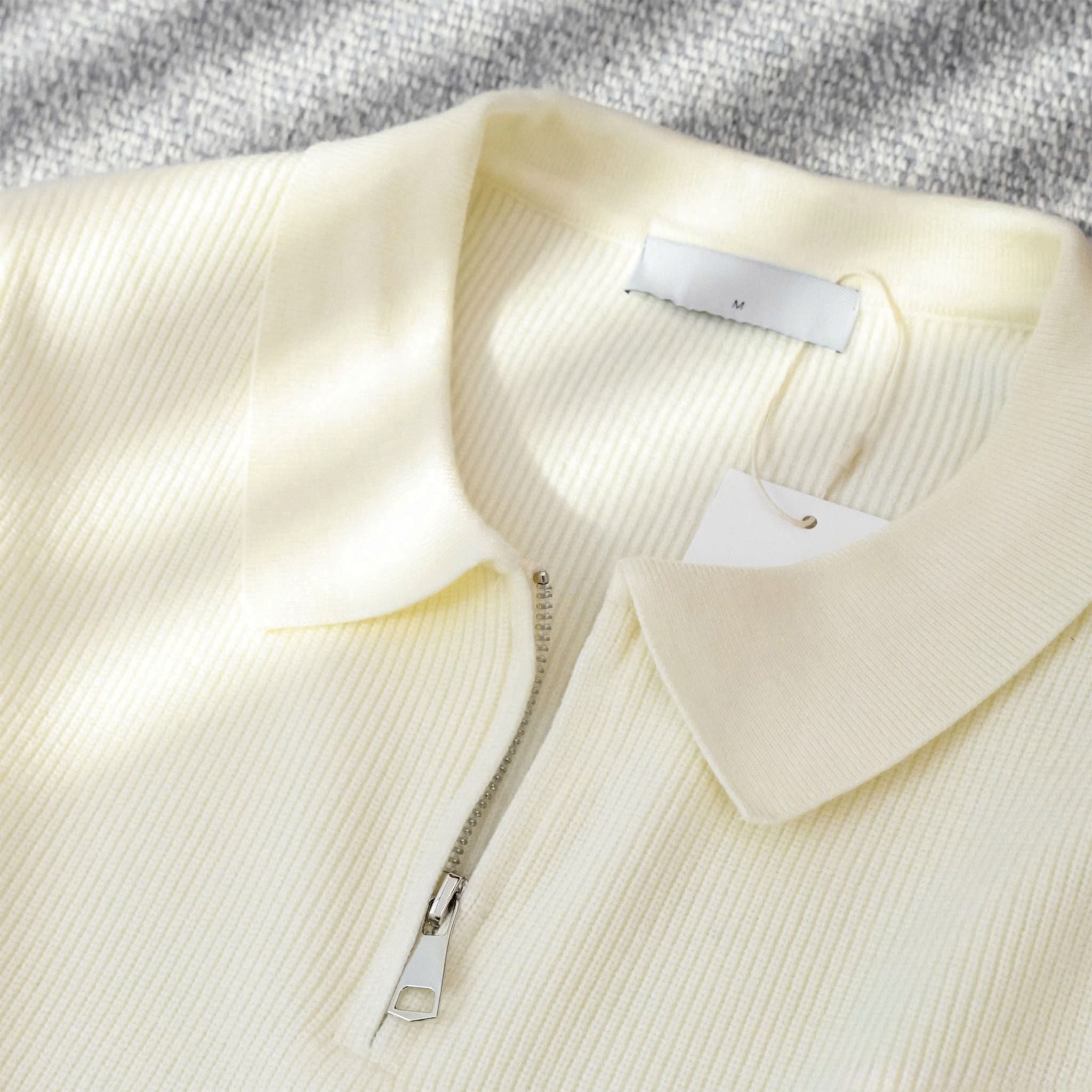  Áo Len Polo Cổ Zip 1926 