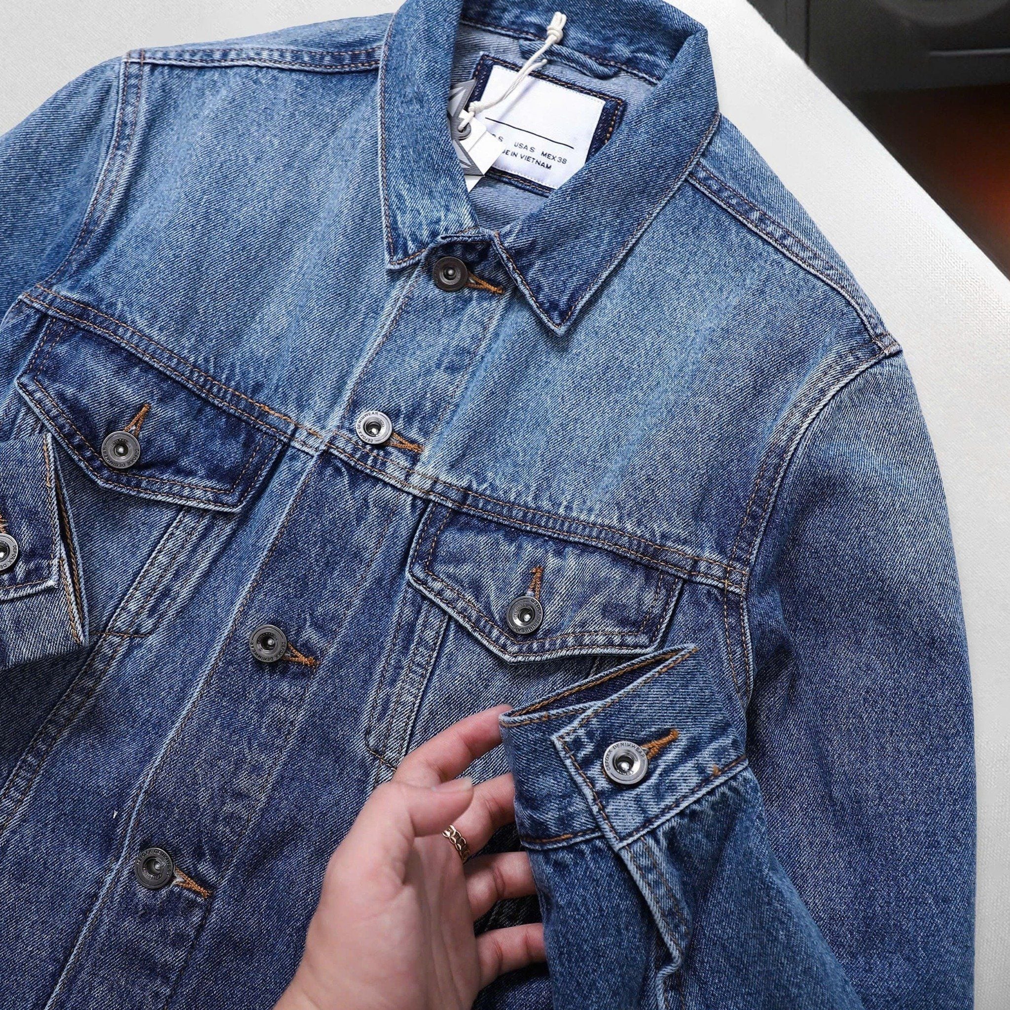  Áo Khoác Jean Slim Fit 1928 