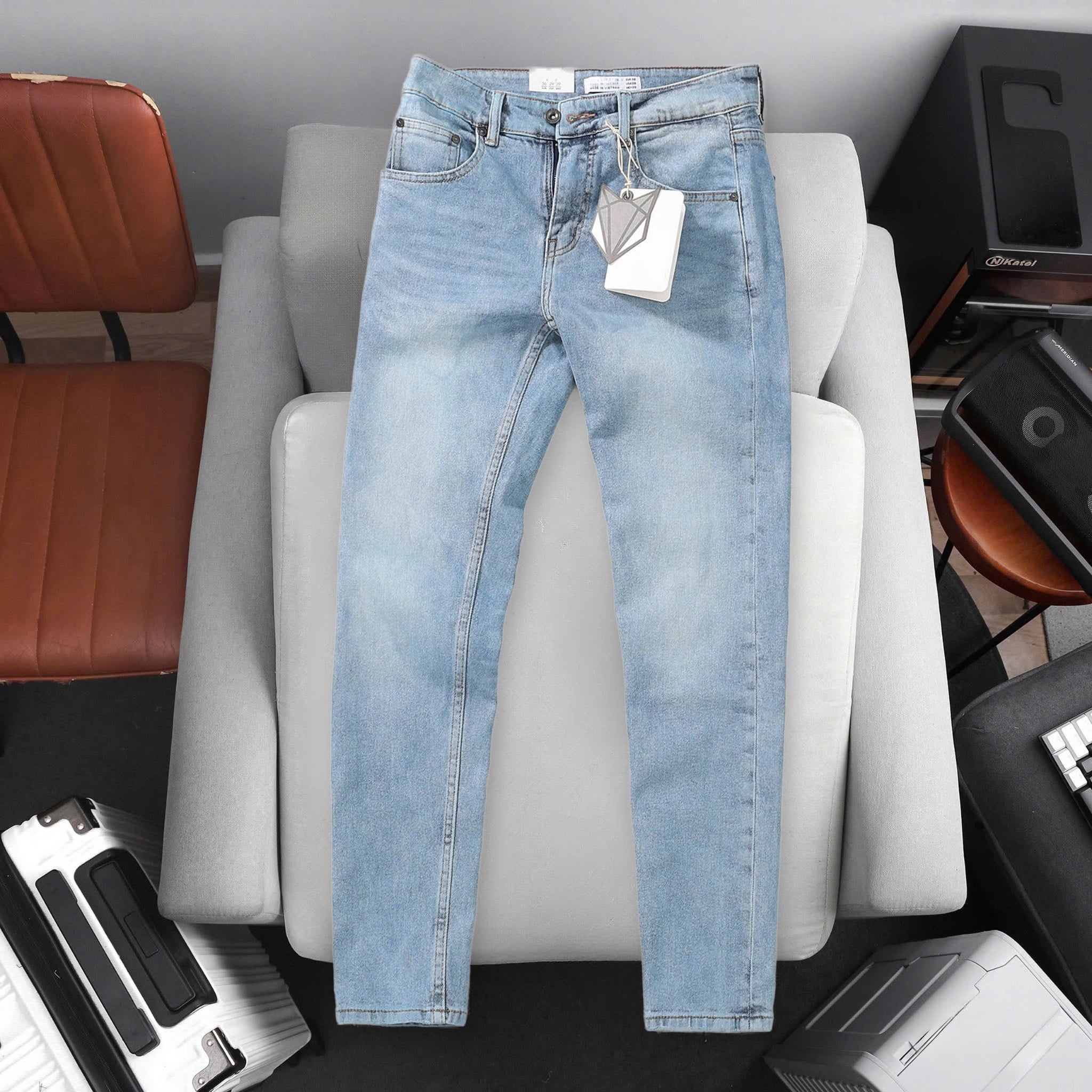 Quần Jeans Slimfit Light Blue 1927