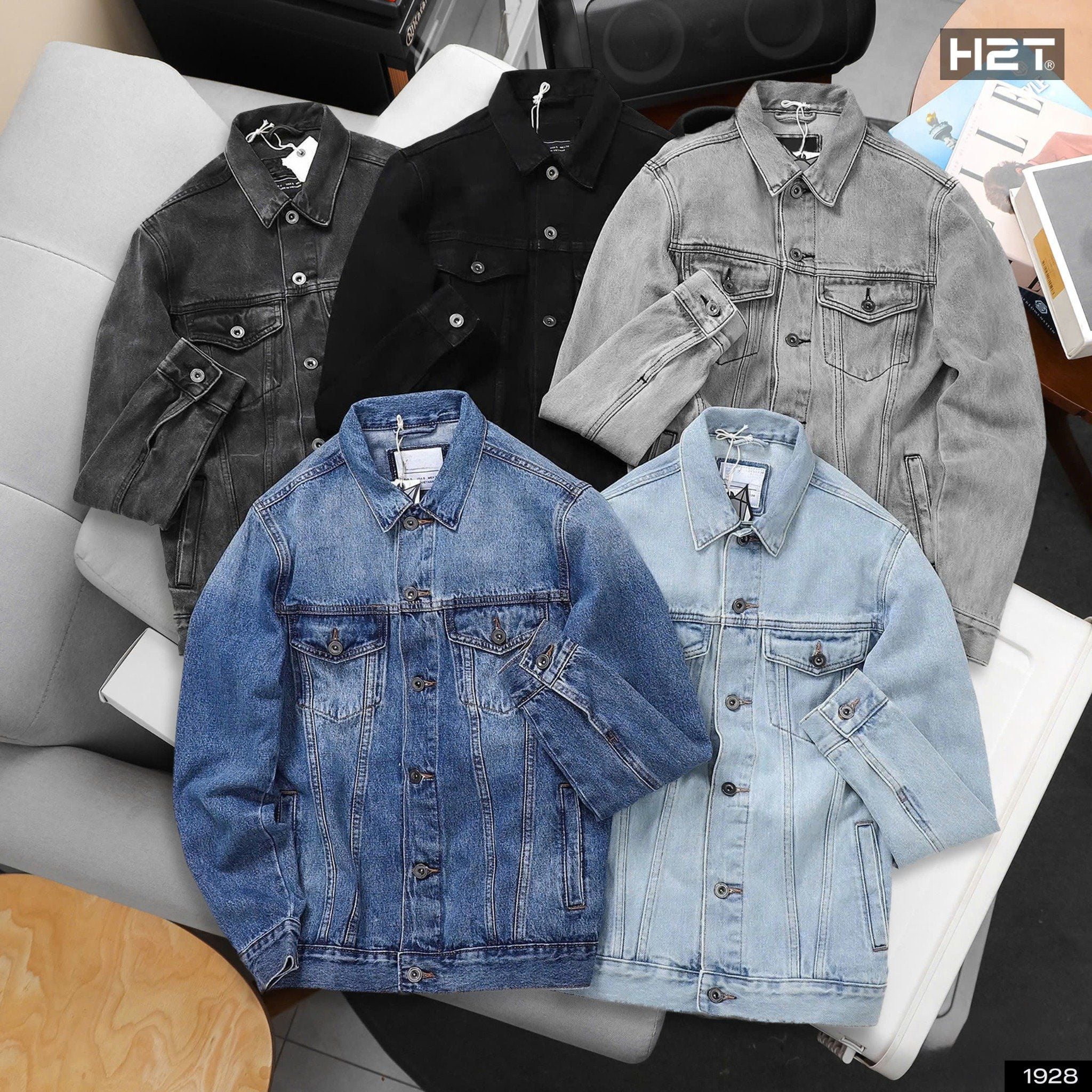  Áo Khoác Jean Slim Fit 1928 