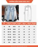  Quần Jeans Slimfit Light Blue 1927 