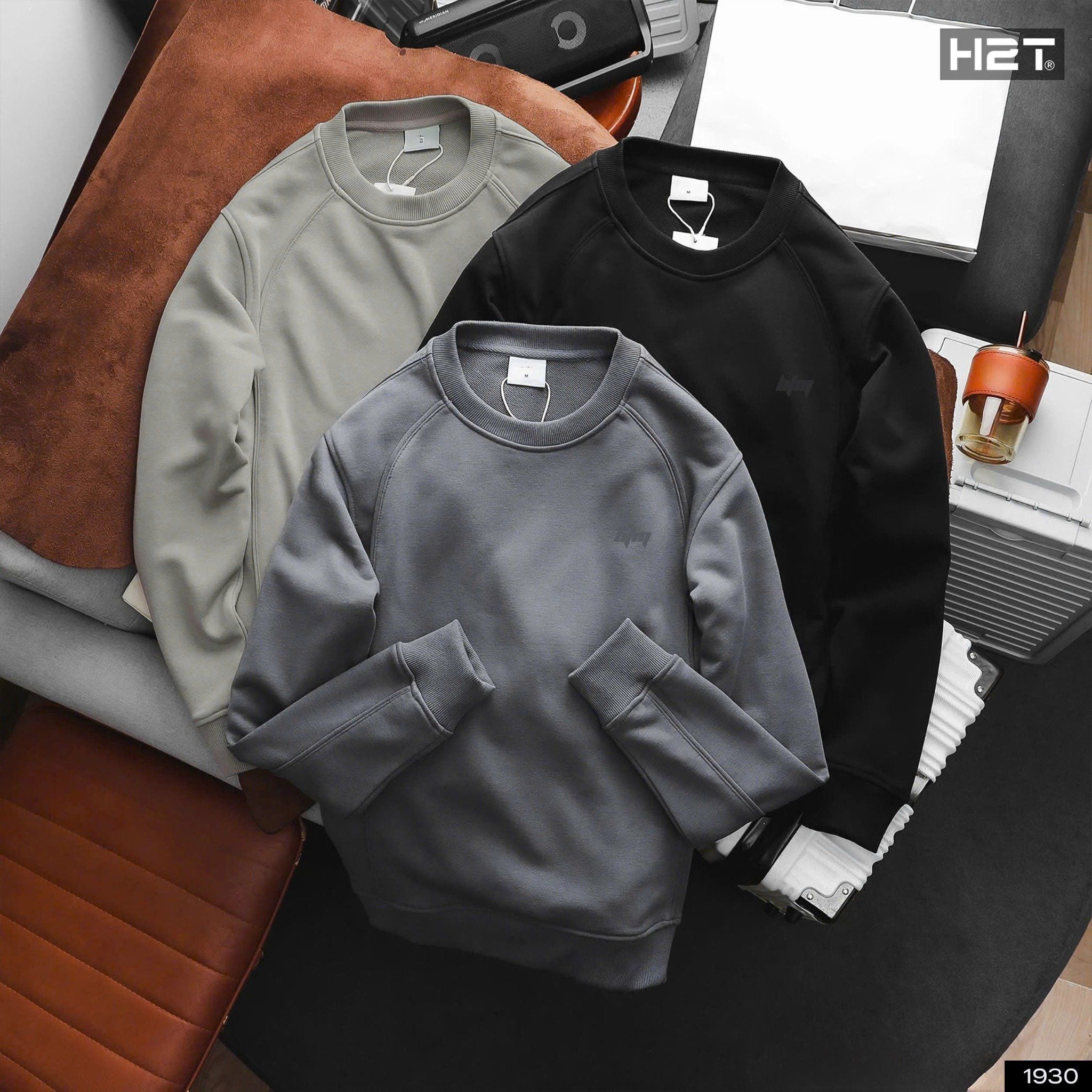  Áo Nỉ Cotton Basic 1930 