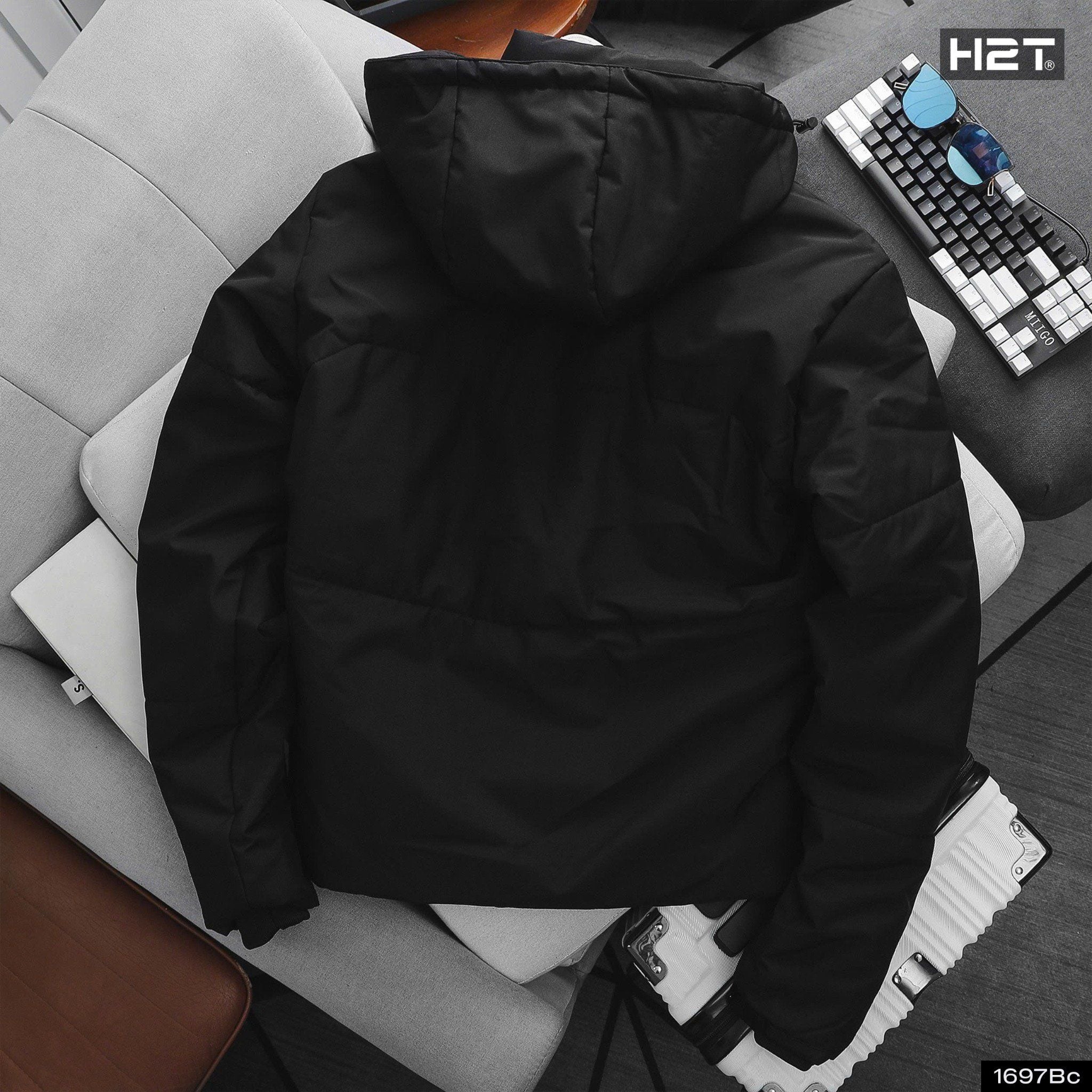  Áo Phao Chần Bông 3 Lớp Siwood Denim Puffer Jacket 1697 