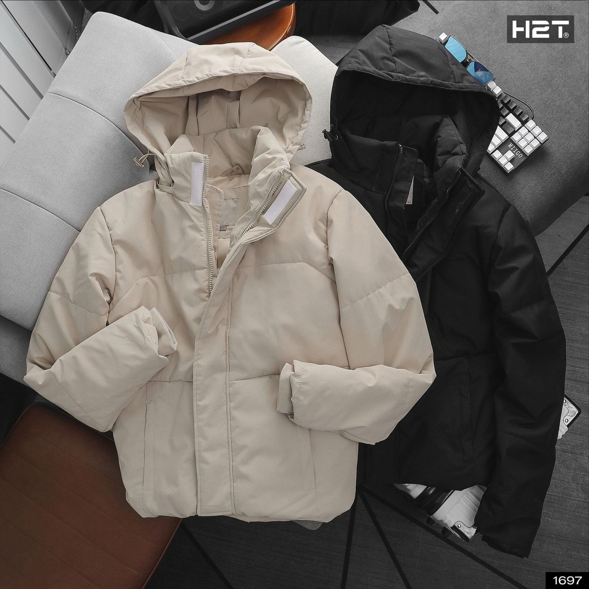  Áo Phao Chần Bông 3 Lớp Siwood Denim Puffer Jacket 1697 